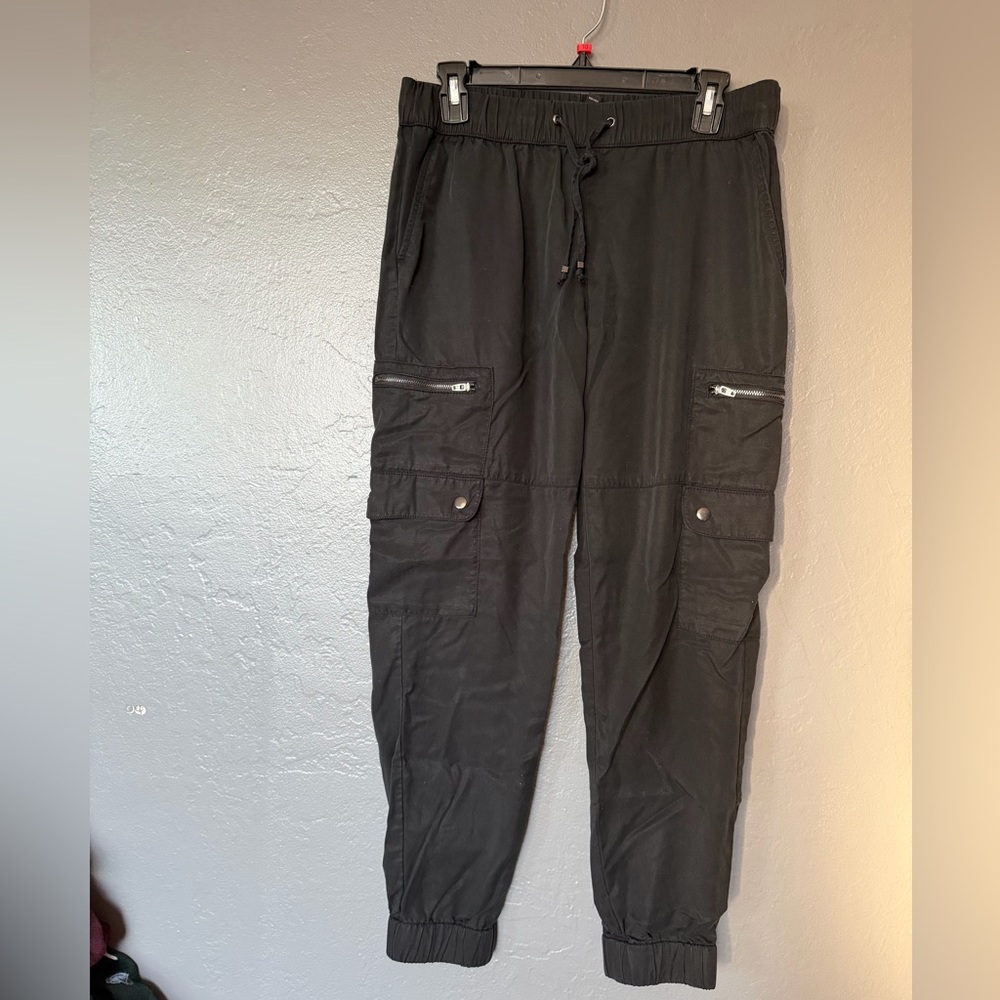 Banana Republic‎ Factory Women’s Black Cargo Pants Size Small